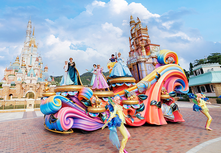 香港ディズニー限定★パーク20周年記念レーススカート Floral レースフロッキー | BABY, THE STARS SHINE BRIGHT